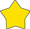 CREATIVE SHAPES ETC. LLC SE-714 NOTEPAD MINI STAR