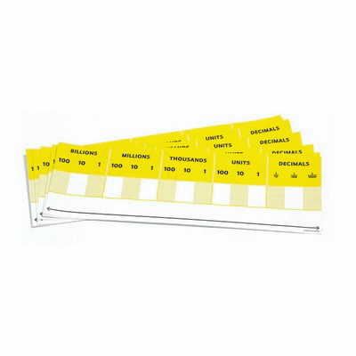 DIDAX DD-211498 DESKTOP PLACE VALUE CARDS