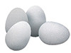 HYGLOSS PRODUCTS INC. 51202 STYROFOAM 2IN EGGS PACK OF 12
