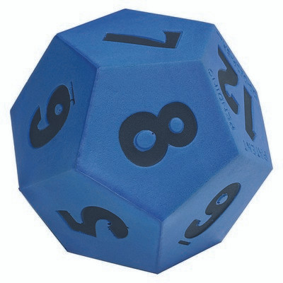 LEARNING ADVANTAGE 7398 JUMBO 12-SIDED FOAM DIE
