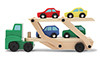 MELISSA & DOUG 4096 CAR CARRIER, WOODEN