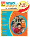 EVAN-MOOR 3361 PHONICS & WORD STUDY FOR STRUGGLINGREADE