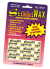 THE STIKKIWORKS CO. 02010 STIKKIWAX PACK OF 12 STICKS