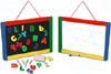 MELISSA & DOUG 145 MAGNETIC CHALK/DRY ERASE BOARD