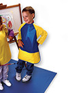 PEERLESS PLASTICS  INC. PZ-LS3 KINDER SMOCKS LONG SLEEVES AGES 6-8W/ PO