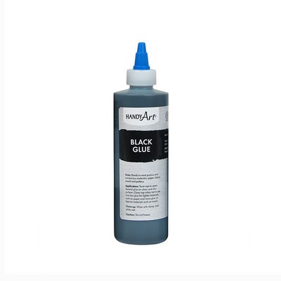 ROCK PAINT / HANDY ART 149101 HANDY ART BLACK GLUE 8OZ