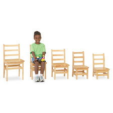 JONTI-CRAFT, INC. 5912JC2 CHAIR,LADDERBACK,12"MPL,2PK
