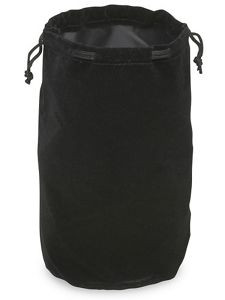 USC S-11625BL GUSSETED VELVET POUCHES - 8 X 8 X 5", BL