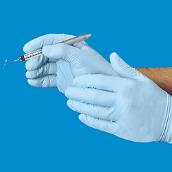 USC S-12549M EXAM GRADE NITRILE GLOVES - POWDER-FREE,
