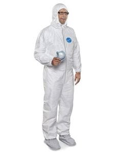 USC S-13895E-M DUPONT TYVEK DELUXE COVERALL - MEDIUM