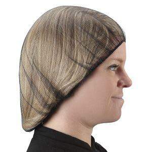 USC S-15372BL NYLON HONEYCOMB HAIRNET - 24", BLACK