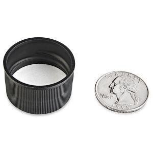 USC S-18081 POLYPROPYLENE CAPS - 28410, BLACK