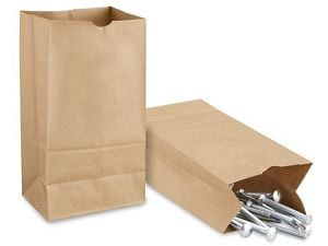 USC S-8532 HARDWARE PAPER BAGS - 8 14 X 5 516 X 16 