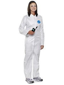 USC S-9636B-X DUPONT TYVEK COVERALL BULK PACK - XL