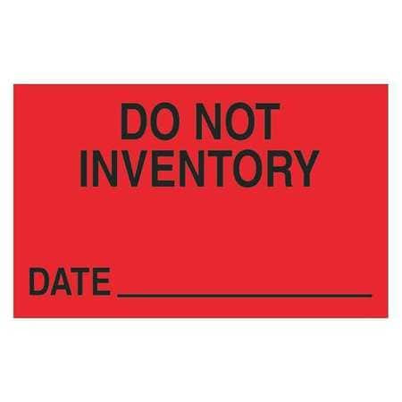 TAPE LOGIC DL1176 1 1/4" X 2" - "DO NOT INVENTORY - DATE" 
