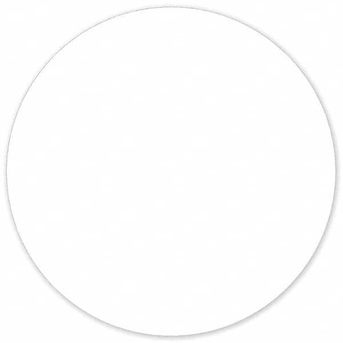 TAPE LOGIC DL611E 1" WHITE INVENTORY CIRCLE LABELS