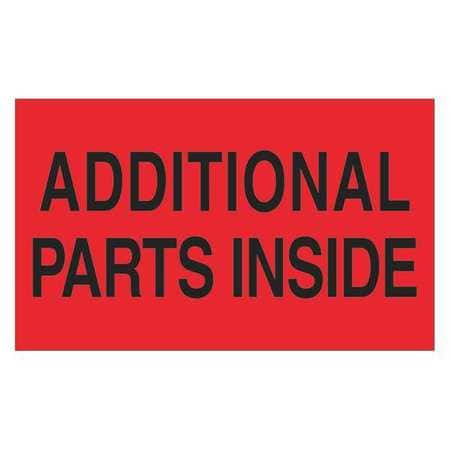TAPE LOGIC DL2541 3" X 5" - "ADDITIONAL PARTS INSIDE" (FLU