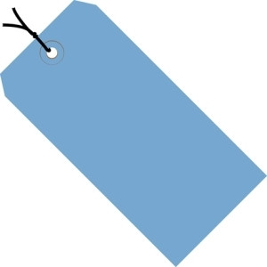 BOX PARTNERS G11042A SHIPPING TAGS, 4 1/4" X 2 1/8", BLUE