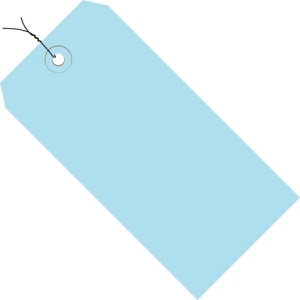 BOX PARTNERS G11043B SHIPPING TAGS, 4 1/4" X 2 1/8", BLUE