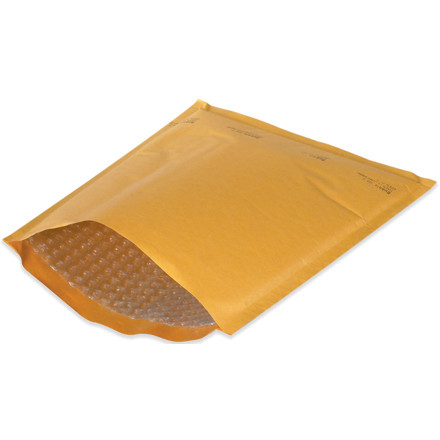 BOX PARTNERS B860 BUBBLE MAILERS, 14 1/4" X 20", KRAFT