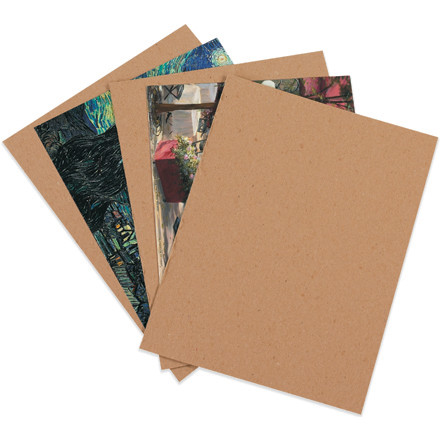 BOX PARTNERS CP912 CHIPBOARD PADS, 9" X 12"