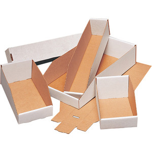 BOX PARTNERS BINBWZ618 6" X 18" X 4 1/2" OPEN TOP BIN BOXES