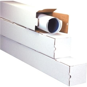 BOX PARTNERS M3343 MAILING TUBES, 3" X 3"X 43", 25/BUNDLE
