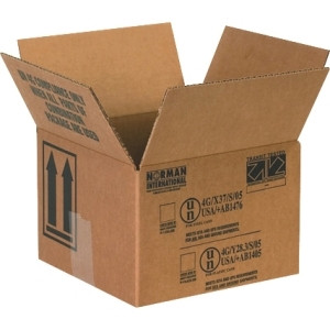 BOX PARTNERS HAZ1041 CAN BOXES, 5 1/8" X 5 1/8" X 6 3/16"