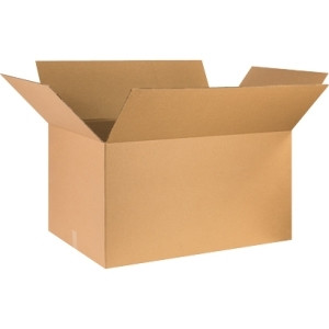 BOX PARTNERS 362420 CORRUGATED BOXES, 36" X 24" X 20"