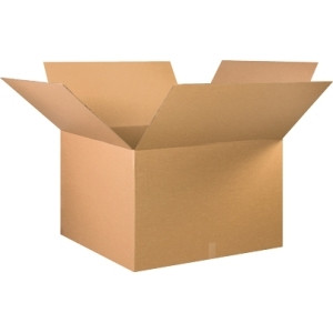 BOX PARTNERS 363624 CORRUGATED BOXES, 36" X 36" X 24"