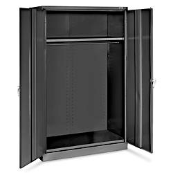 USC H-5280BL WARDROBE CABINET - 48 X 24 X 78", BLACK