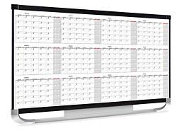 USC H-5826 DRY ERASE CALENDAR - 12 MONTH, 3 X 2'