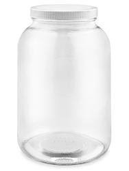 USC S-19317B-P WIDE-MOUTH GLASS JARS BULK PACK - 1 GALL