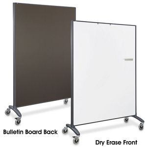 USC H-5861 DRY ERASE/BULLETIN BOARD PARTITION - 4 X