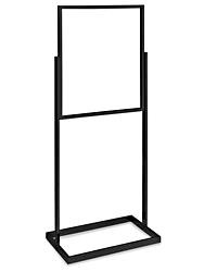 USC H-5713BL FLOOR STANDING SIGN HOLDER - SINGLE TIER