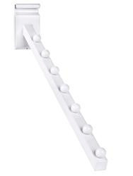 USC S-19941W 7 BALL WATERFALL - 16", WHITE