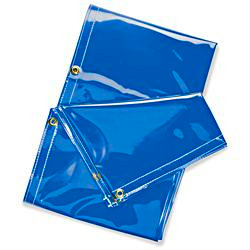 USC S-20233BLU REPLACEMENT WELDING CURTAIN - 6 X 6', BL