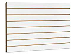 USC H-5062W SLATWALL PANELS - 2 X 4', WHITE MELAMINE