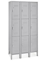 USC H-5549GR ULINE LOCKERS - THREE TIER, 3 WIDE, UNAS