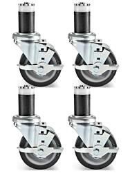 USC H-5746 STAINLESS STEEL WORKTABLE CASTERS - SET 