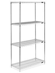 USC H-5479 STAINLESS STEEL WIRE SHELVING UNIT - 36 