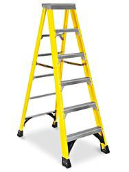 USC H-5623 FIBERGLASS HEAVY-DUTY STEP LADDER - 6'