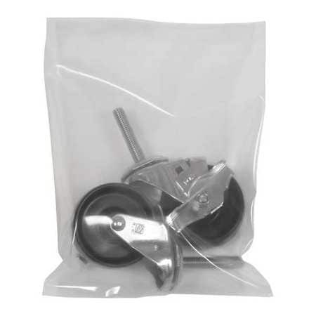 BOX PARTNERS PB8808 FLAT 8 MIL POLY BAGS, 16" X 20", CLEAR, 