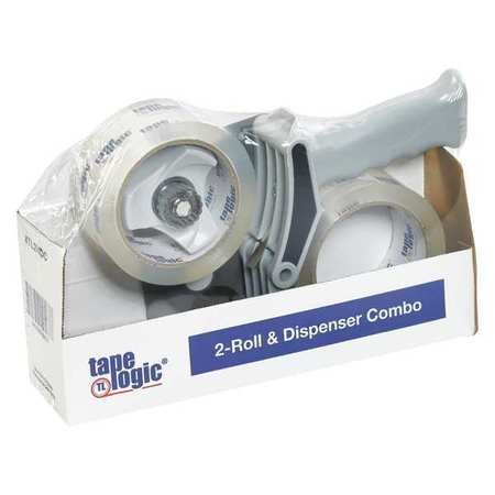 TAPE LOGIC TL2RDC TAPE LOGIC? 2" X 55 CLEAR 2-ROLL DISPENS