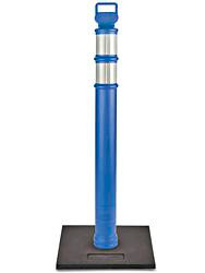 USC H-2391BLU DELINEATOR POST WITH BASE - 45", BLUE