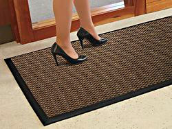 USC H-5124BR BERBER MAT - 3 X 10', BROWN