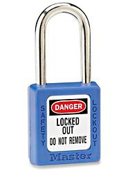USC H-5389BLU XENOY LOCKOUT PADLOCK - KEYED ALIKE, BLU