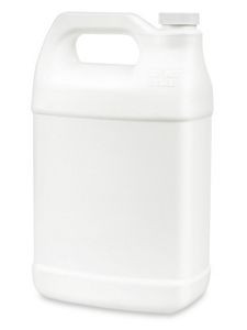 USC S-22891 FLUORINATED F-STYLE JUGS - 1 GALLON, WHI