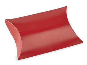 USC S-23000R PILLOW BOXES - 3 12 X 3 X 1", RED