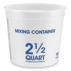 USC S-22983 MIXING CONTAINER - 2 1?2 QUART